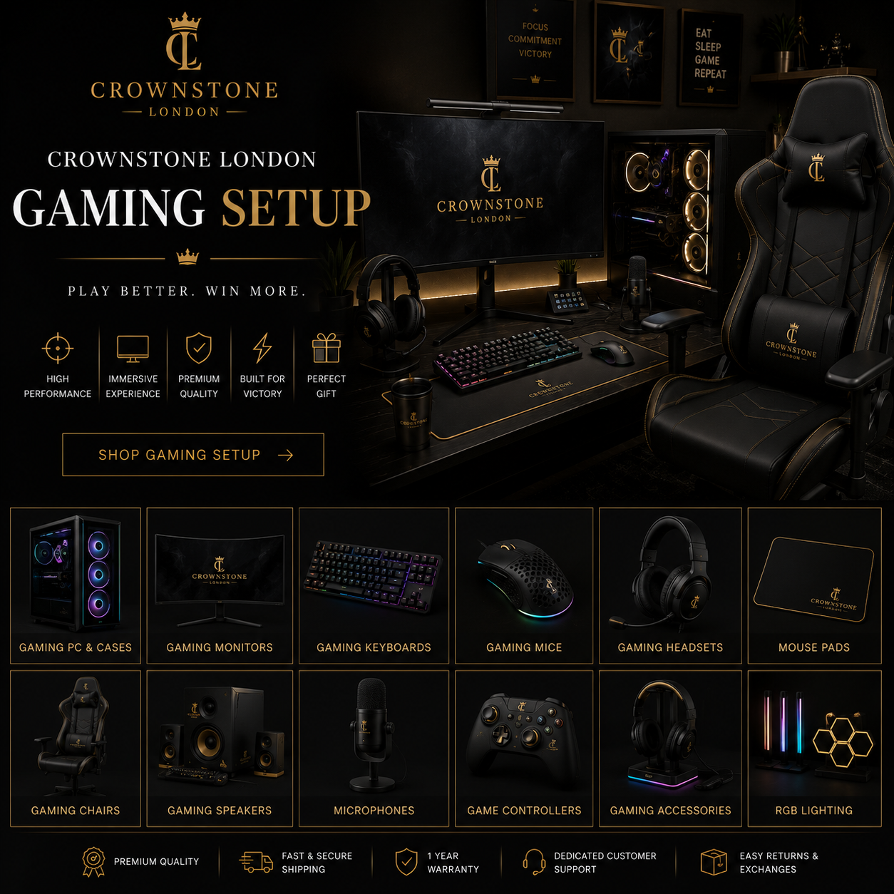 Gaming Setup Items