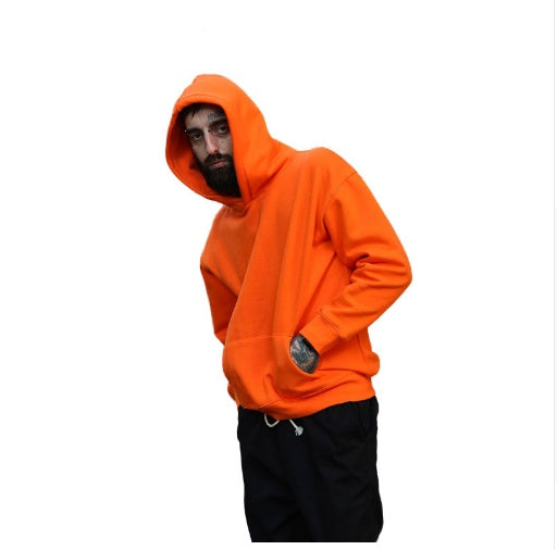 Men's sweaters, foreign trade, explosions, hoodies, OVERSIZE, silhouette, shoulders, camel, hooded, hooded sweater, hoodies