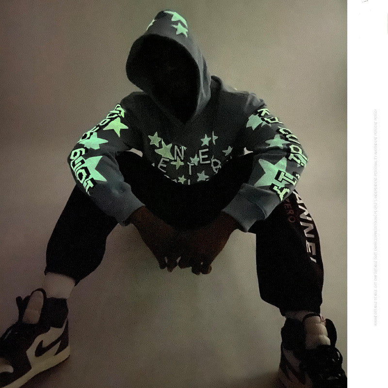 Hoodie Hip Hop Streetwear Matching Family Father and Son Spring Autumn
