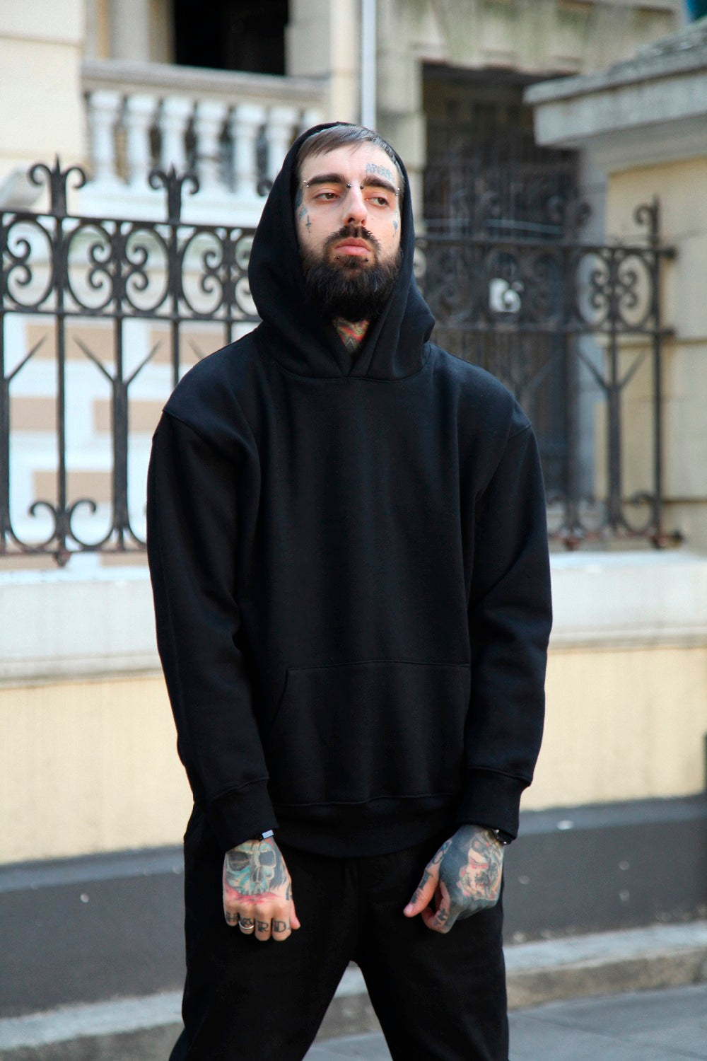 Men's sweaters, foreign trade, explosions, hoodies, OVERSIZE, silhouette, shoulders, camel, hooded, hooded sweater, hoodies