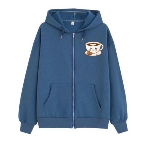 Streetwear Hoodie Zip Sweatshirt European And American Butterfly Gothic Jacket Top